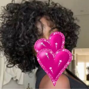 🌷 100% Human Hair Short Loose Curl Glueless Wig 🌷 8” NWOT